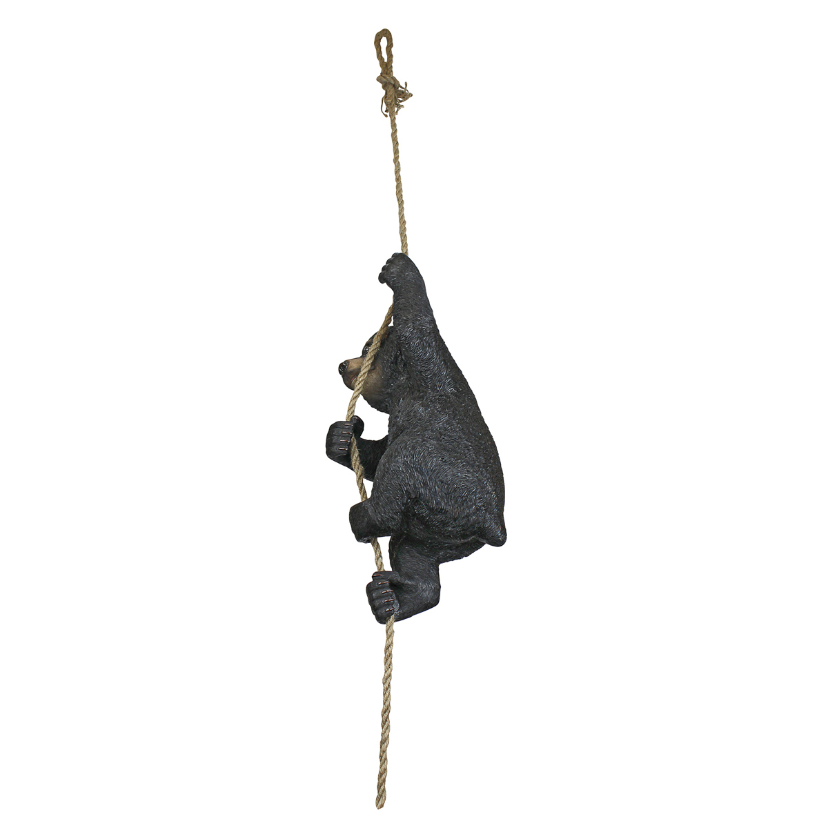Image Thumbnail for Swinging Bocephus Bear On Rope Statue